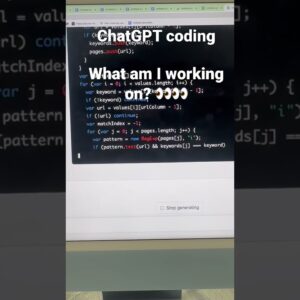 ChatGPT coding SEO scripts 👀👀👀 #chatgpt #shorts