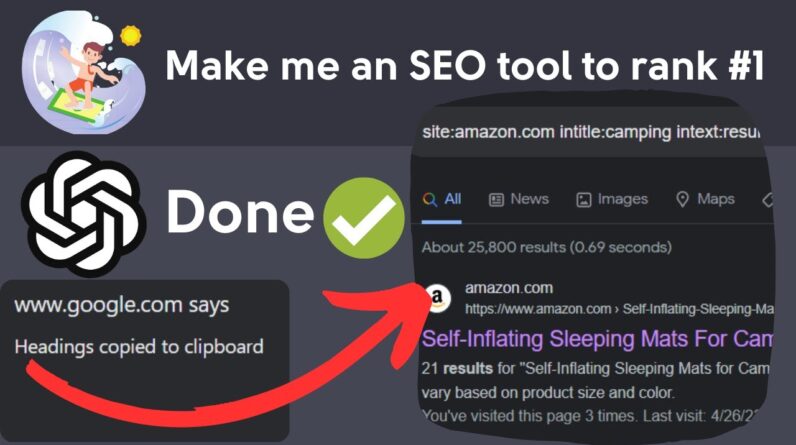 🚀 This ChatGPT SEO Hack Is Too Powerful