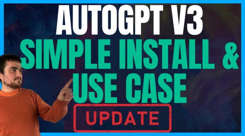 Auto-GPT UPDATED INSTALL GUIDE | ChatGPT Sparks of AGI | Website Building