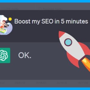 Improving Your SEO in 5 Minutes Using ChatGPT